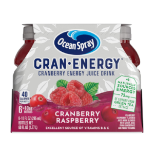 Cran-Energy Cranberry Raspberry Energy Juice Drink