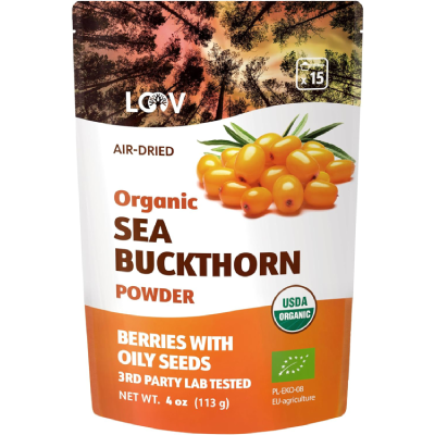 LOOV Organic Sea Buckthorn Berry Powder