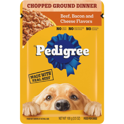 PEDIGREE CHOPPED GROUND DINNER Adult Soft Wet Dog Food